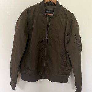 Banana Republic Olive Bomber Jacket